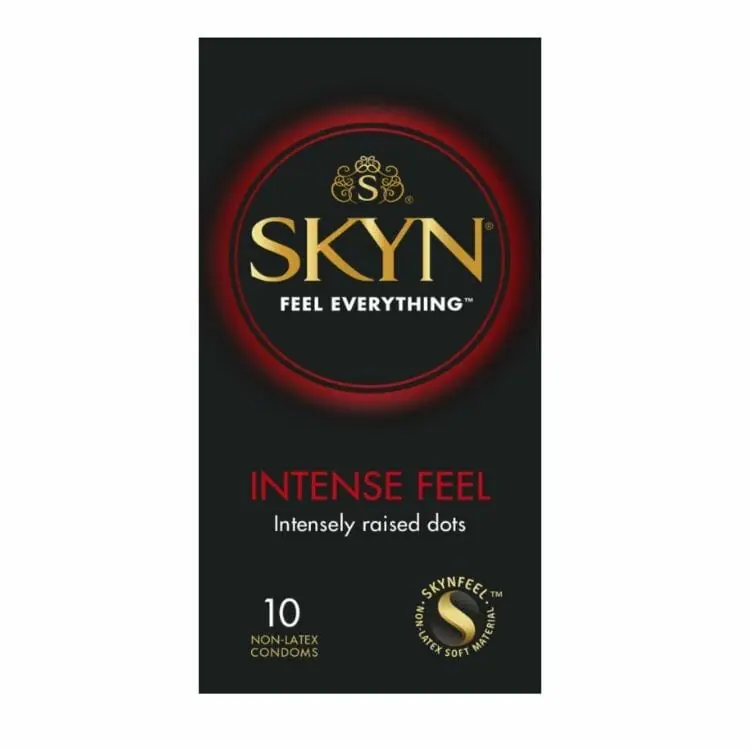SKYN Intense Feel Non-Latex Condoms- best gay condoms brands