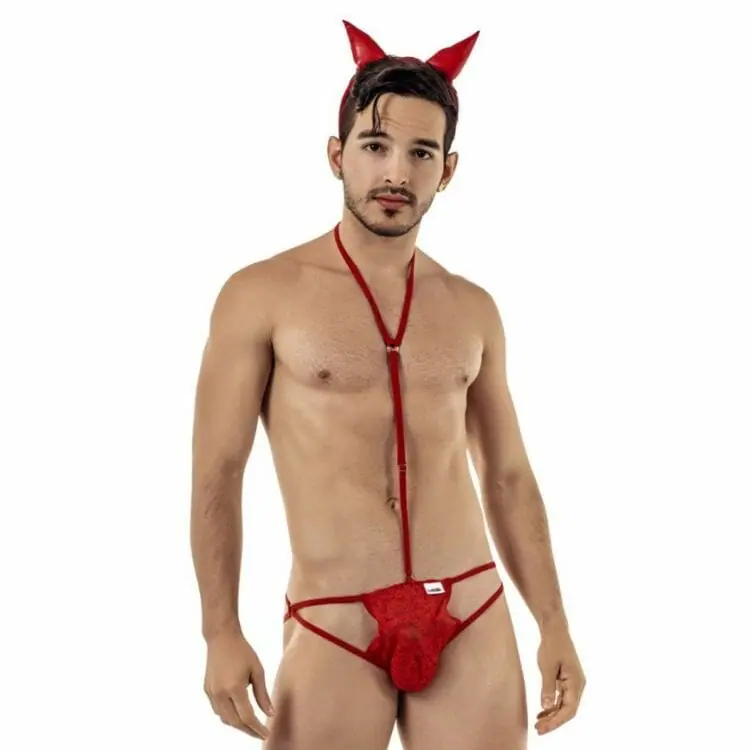 best candyman thong - Devil Costume Jockstrap Harness 99398