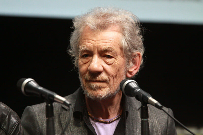 Ian McKellen - Gay male icons - gay male celebrities - gay famous men - gay icons male