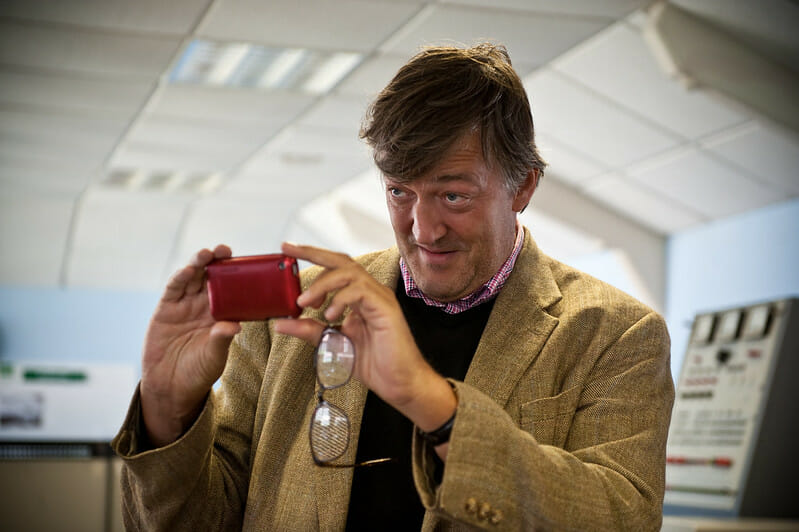 Stephen Fry - Gay male icons - gay male celebrities - gay famous men - gay icons male