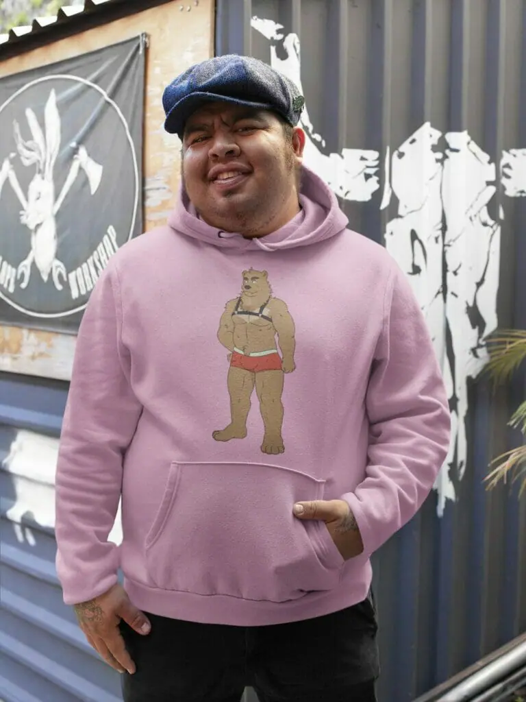 Gay Bear Unisex Hoodie grindr tribes meaning - bear
