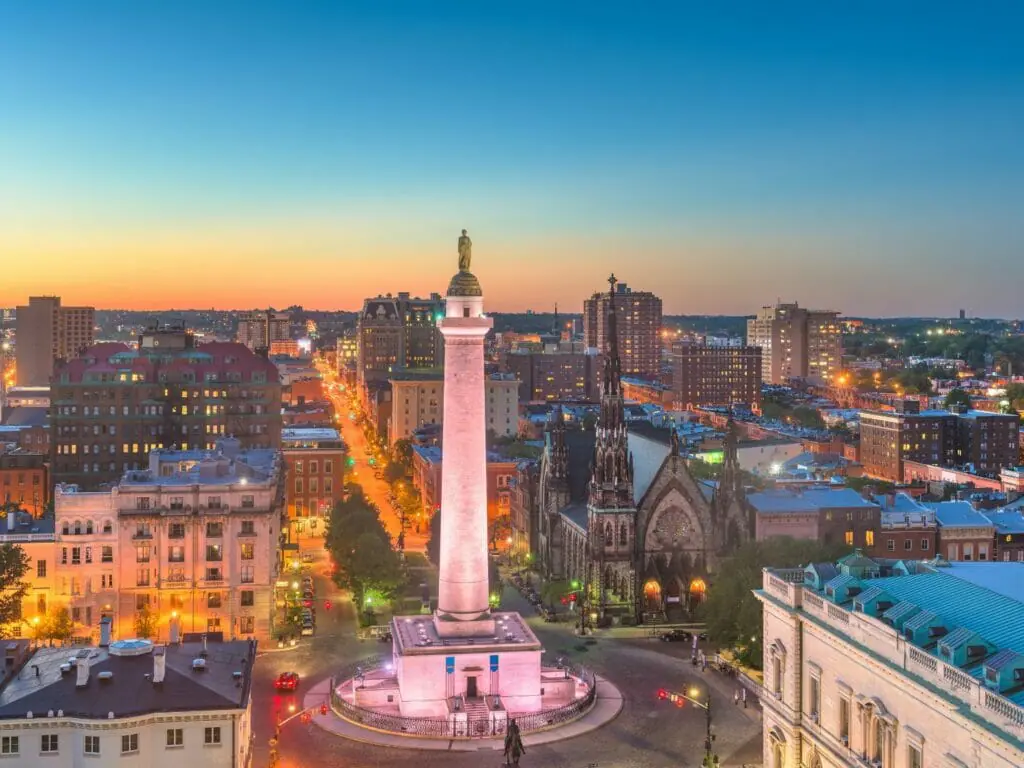 best gay-friendly cities in Maryland - Baltimore