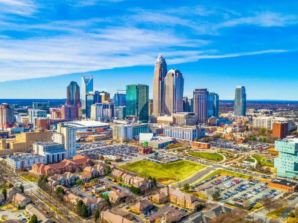 best gay-friendly cities in North Carolina - Charlotte