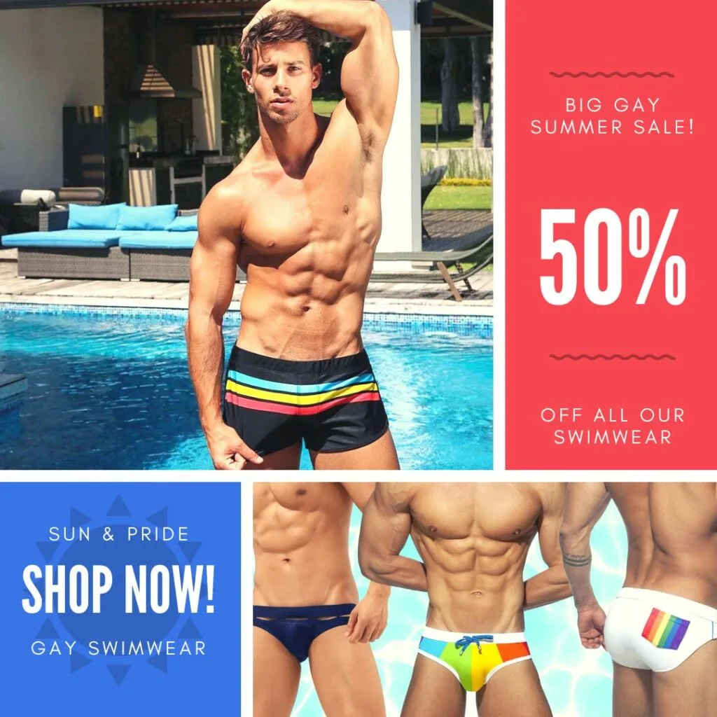 Gay Swimwear Queer In The World Shop