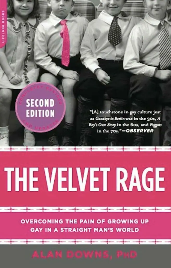 The Velvet Rage by Alan Downs - Best Books for Gay Men