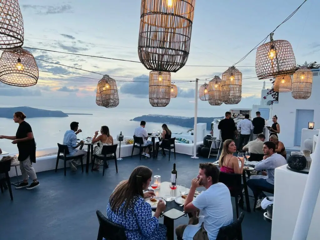 Five Senses Restaurant Santorini