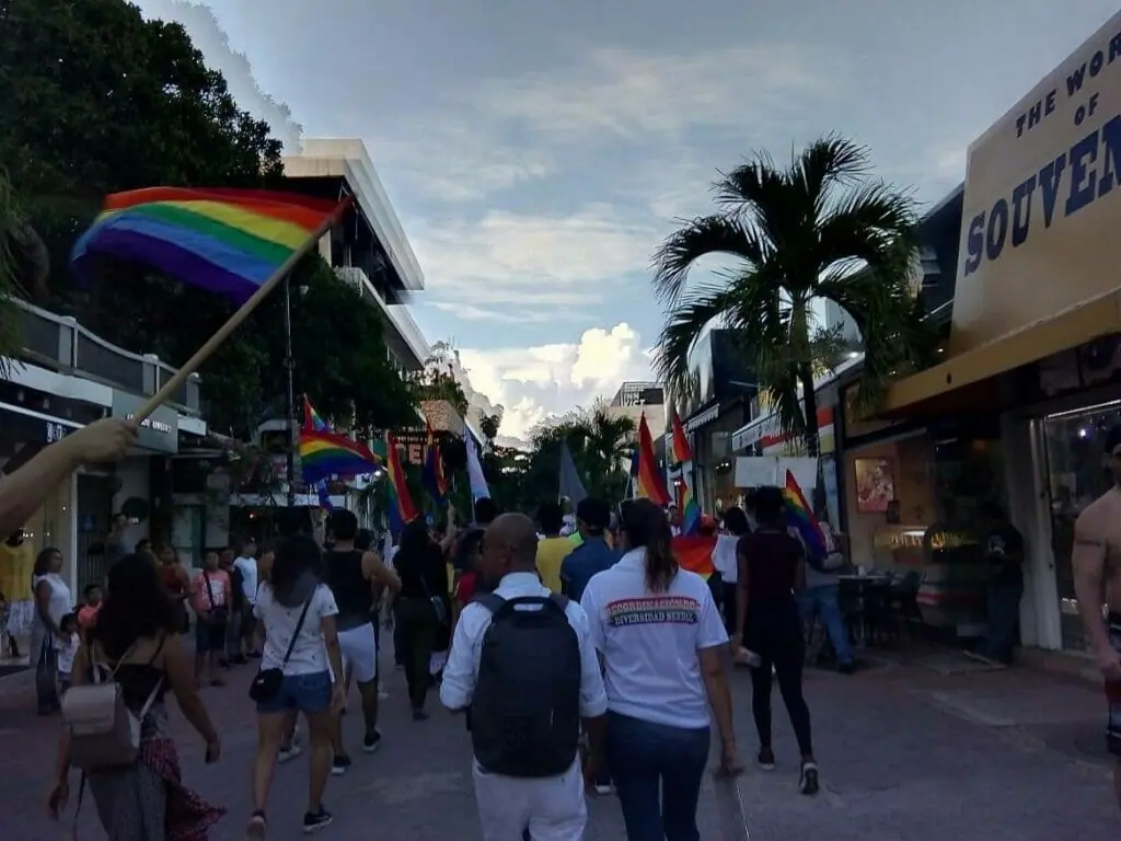 gay beach playa del carmen mexico