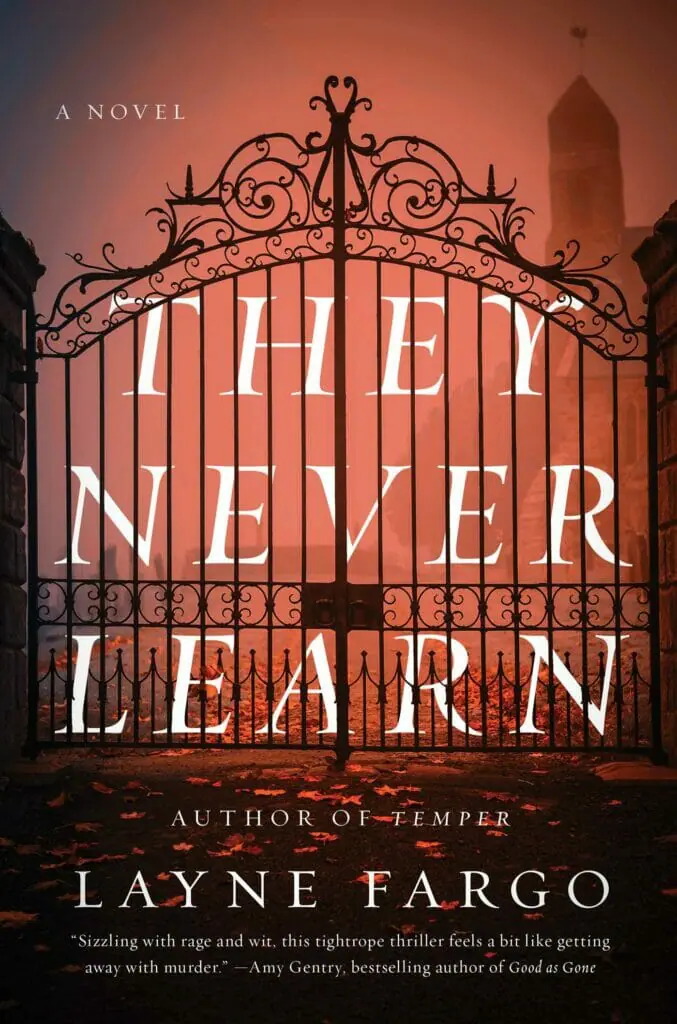 They Never Learn by Layne Fargo - Best Gay Thrillers