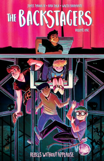 The Backstagers Vol 1 by James Tynion IV, Rian Sygh, and Walter Baiamonte - Best LGBT Graphic Novels