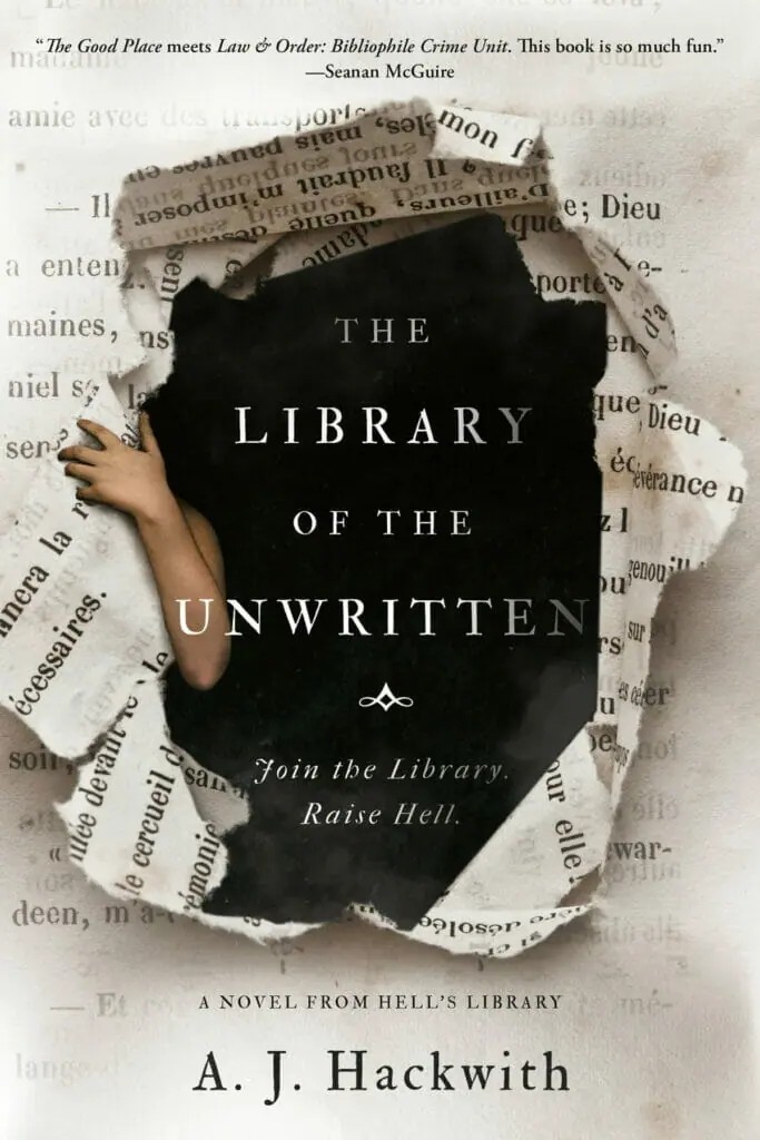 The Library of the Unwritten by A.J. Hackwith - Best Books About Pansexuality