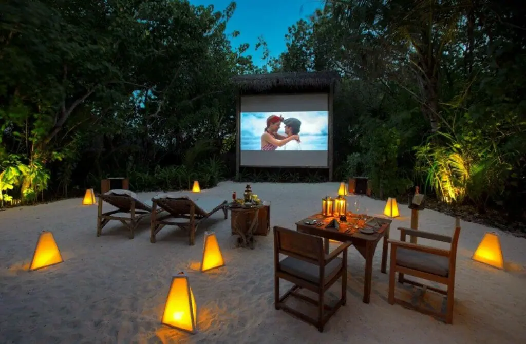 Jungle Cinema At Gili Lankanfushi - Gay Nightlife in Male