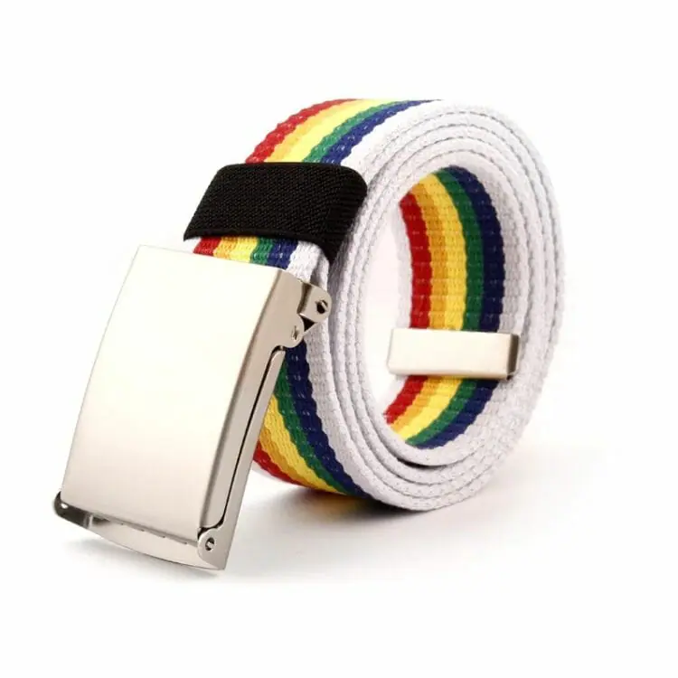 Gay Pride Canvas Belt - Best Gay Belts
