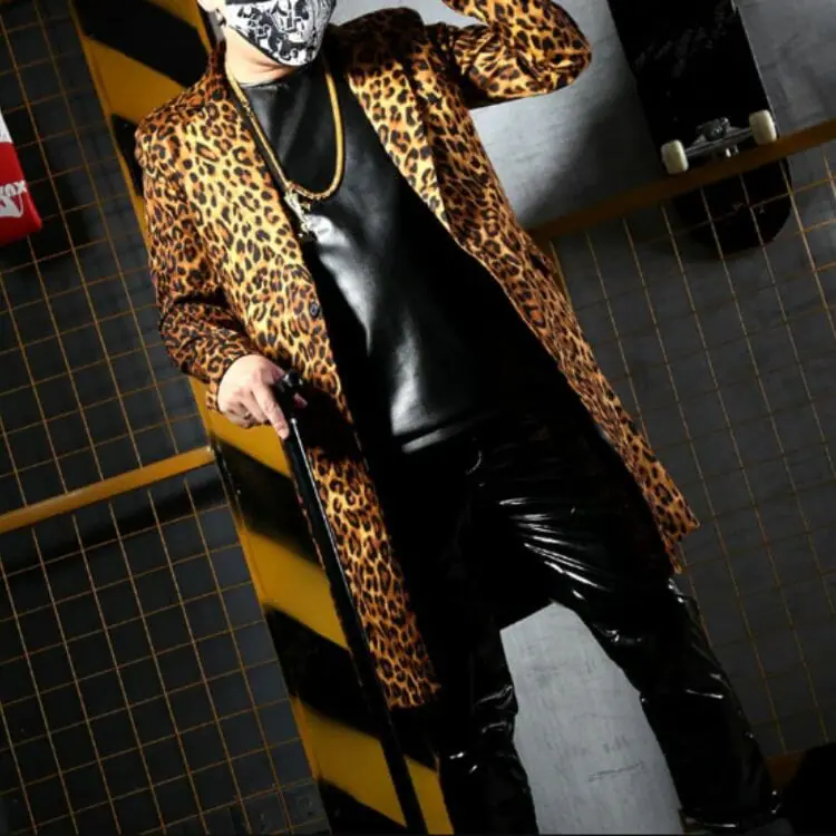 Leopard Print Suit 