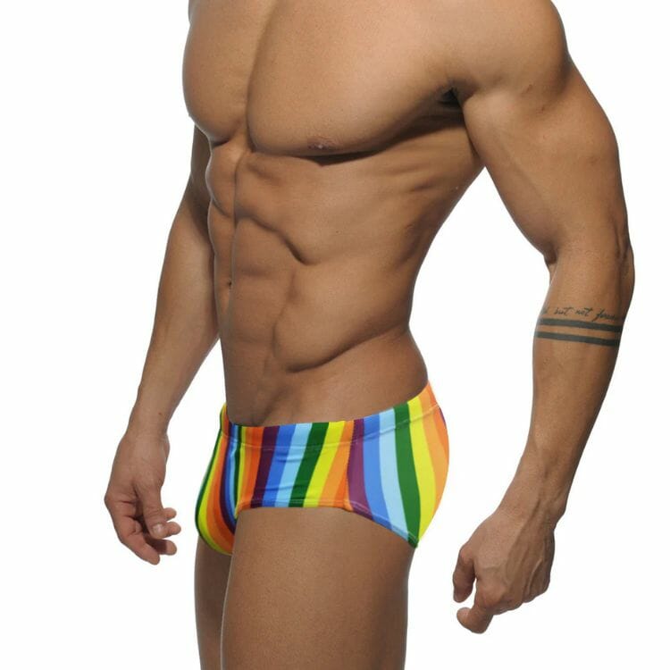 Pride Rainbow Swim Briefs