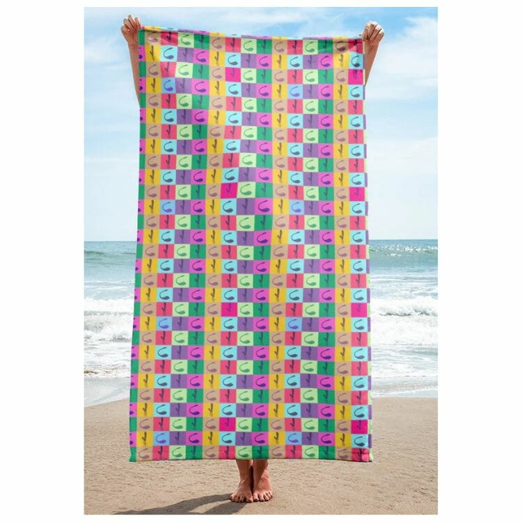 Vibrator Towel - best gay beach towels