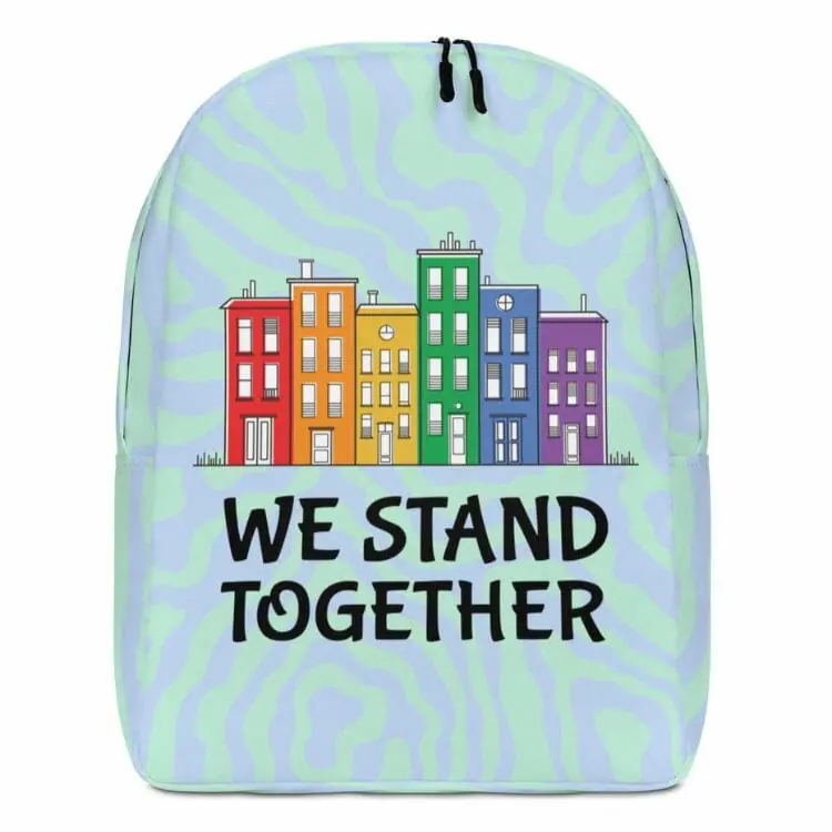 We Stand Together Minimalist Backpack
