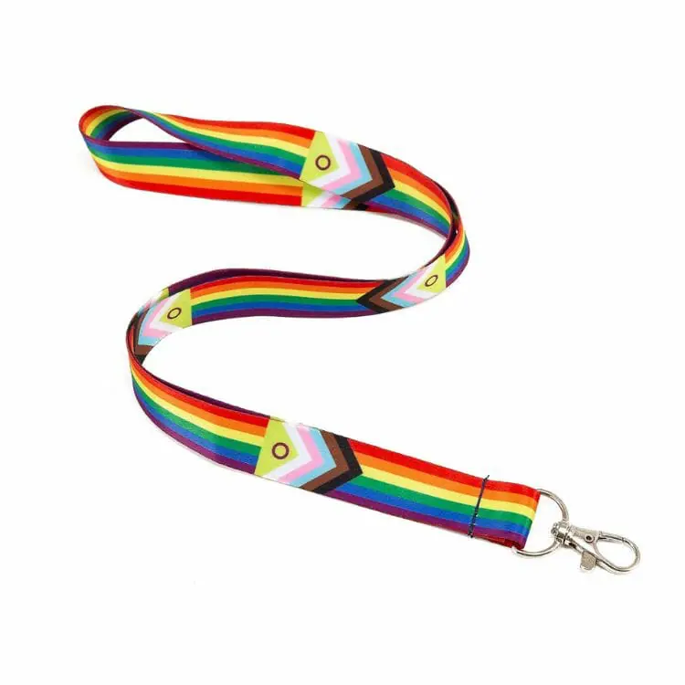 Degpum Intersex Pride Flag Lanyard