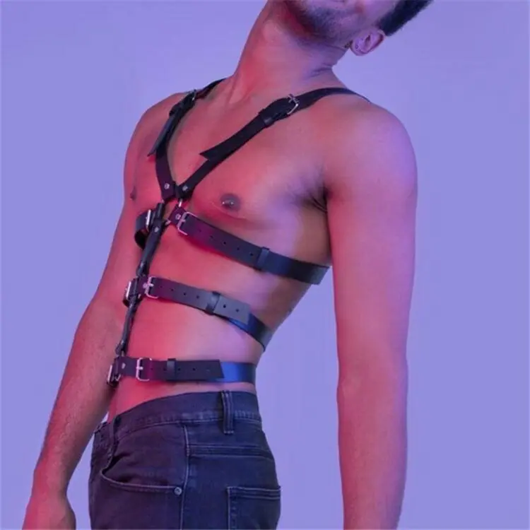 Full Body Bondage Leather Harness
