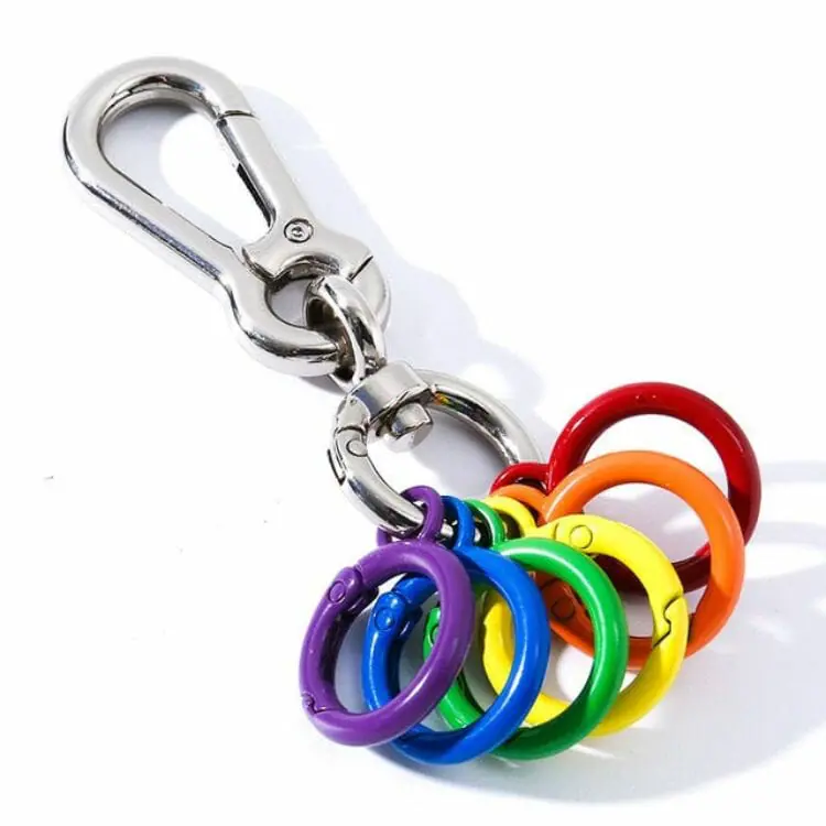 LGBT Metal Keychain
