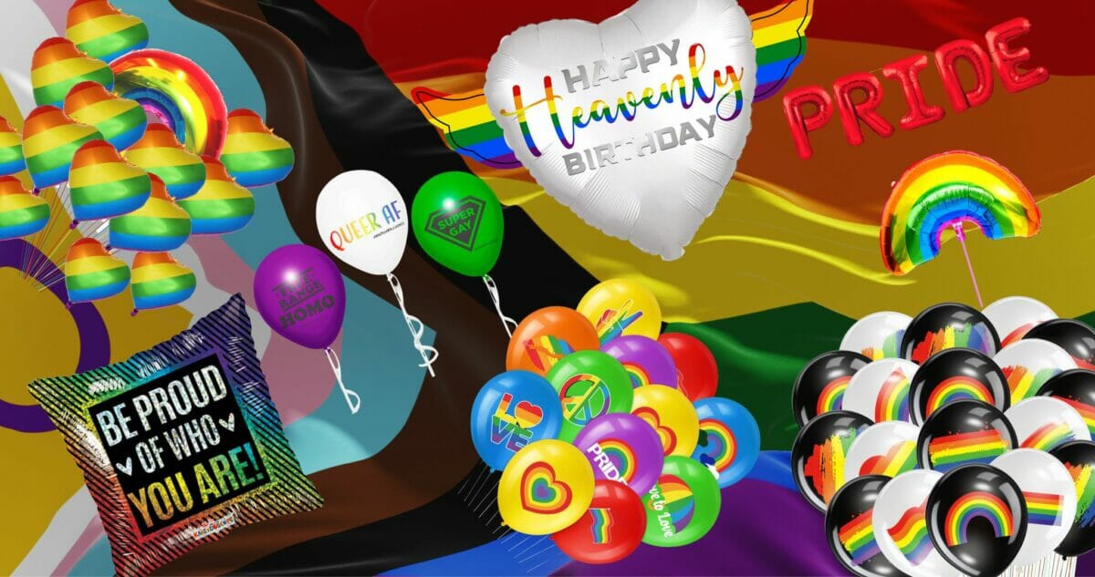 Best Gay Pride Balloons Celebrate Fabulously With These Colorful Finds