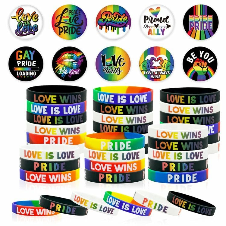 Cinrobiye Rainbow Pride Accessories