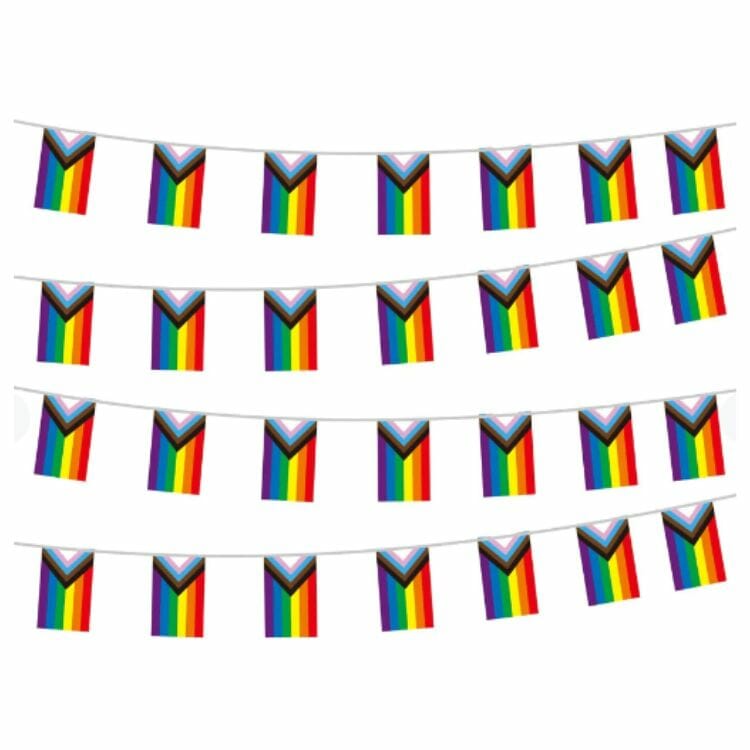 LGBT Pride Progress Flag Bunting