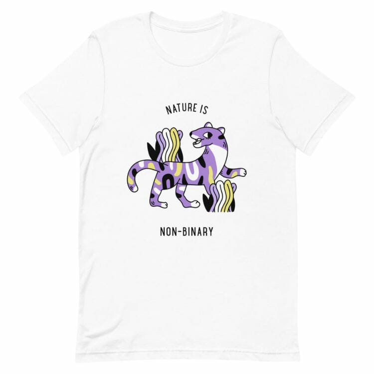 Nature Is Non-Binary T-shirt