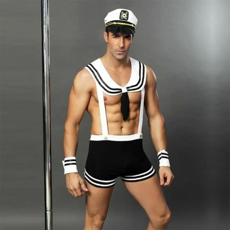 Sexy Gay Navy Seamen Costume