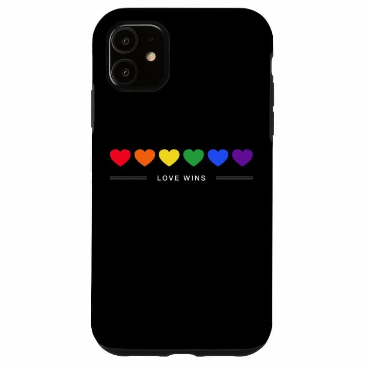 iPhone 11 Happy Pride Month - Love Wins - LGBTQ+ Case