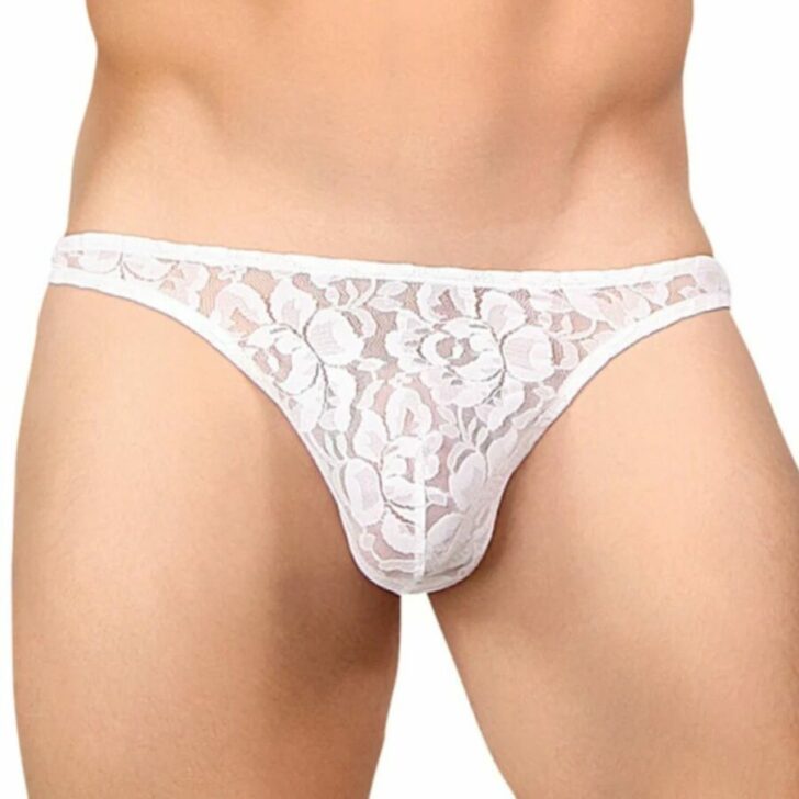 Best Male Power Underwear - Stretch Lace Bong Thong