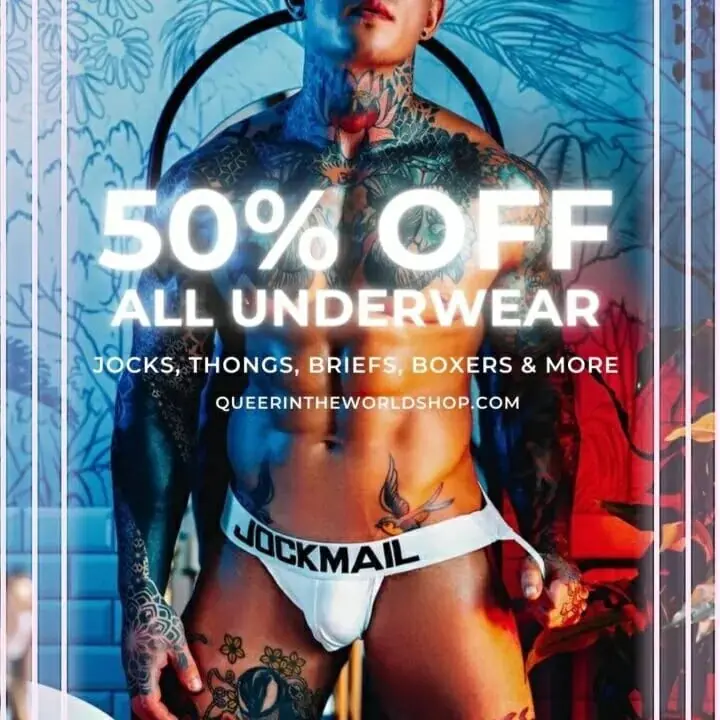 Gay Underwear Sale On Now @ Queerintheworldshop.com
