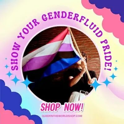 Shop Genderfluid Designs @ Queerintheworldhop.com
