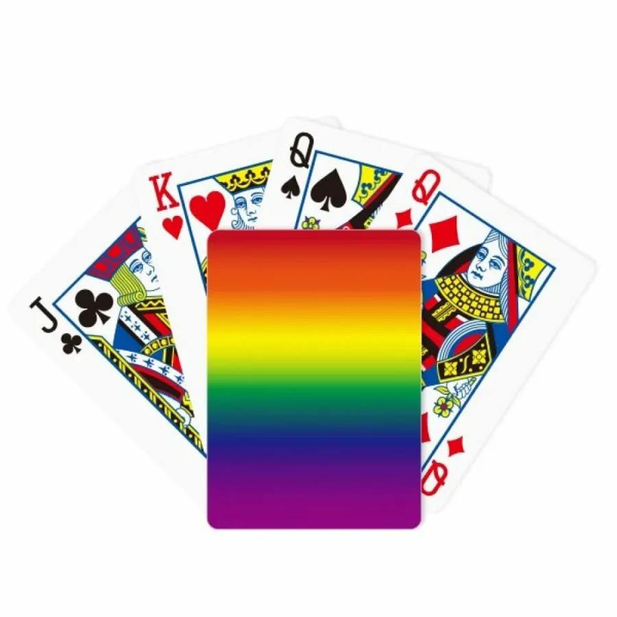 LGBT Rainbow Homo Poker Playing Cards