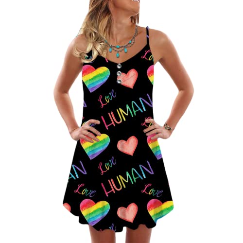Vinatge LGBT Lovers Summer Dress
