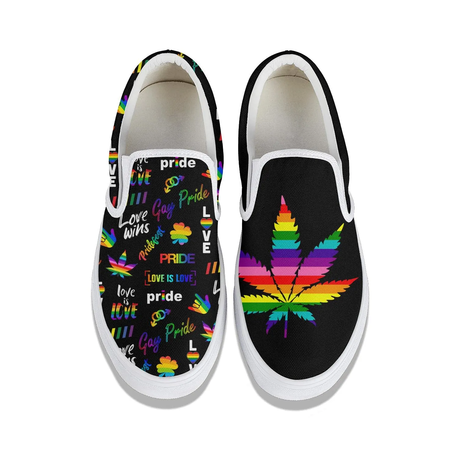 Dadfrug Cannabis Pride Sneakers