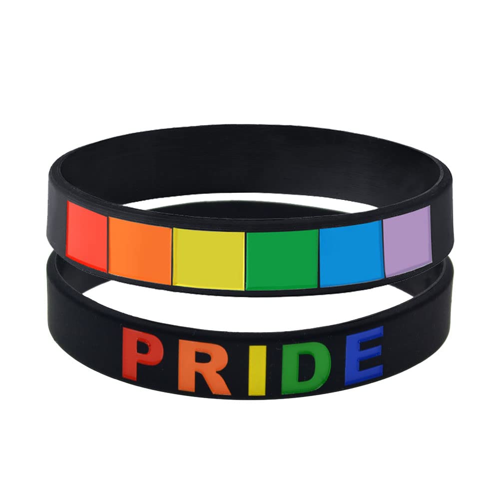 Ronglry Rainbow LGBT Pride Bracelet