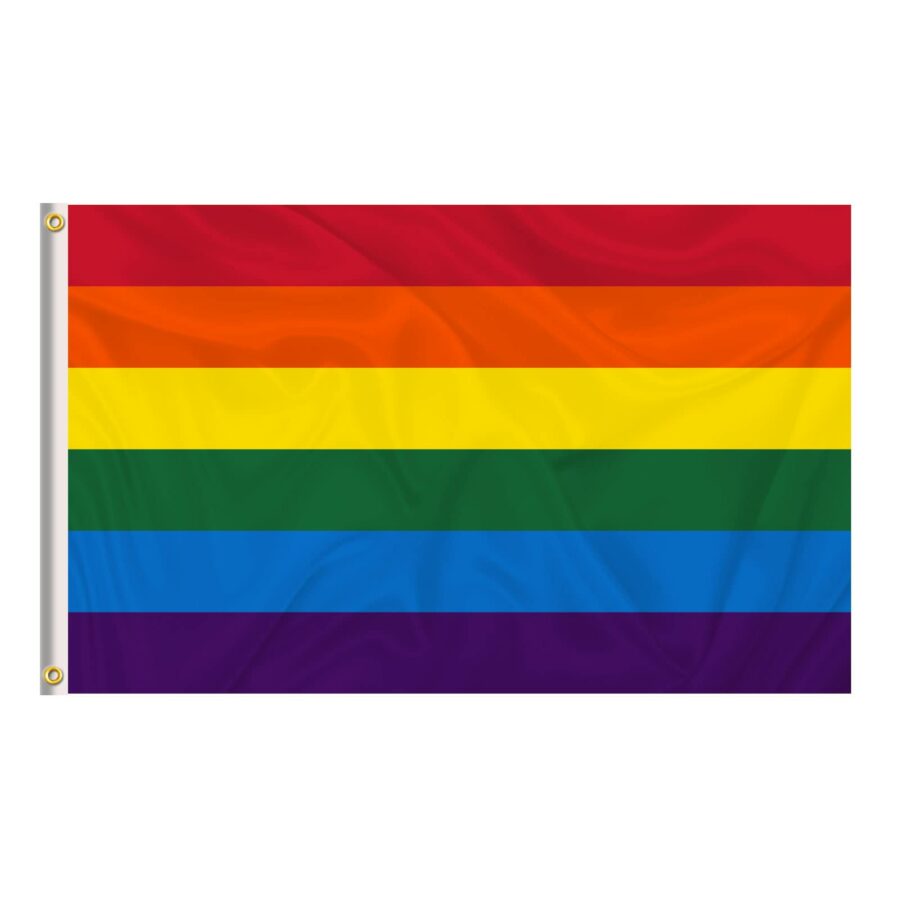Homissor Rainbow Gay Pride Flag