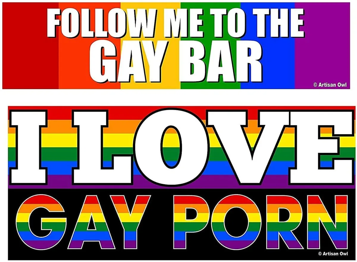Hilarious Gay Pride Prank Magnets