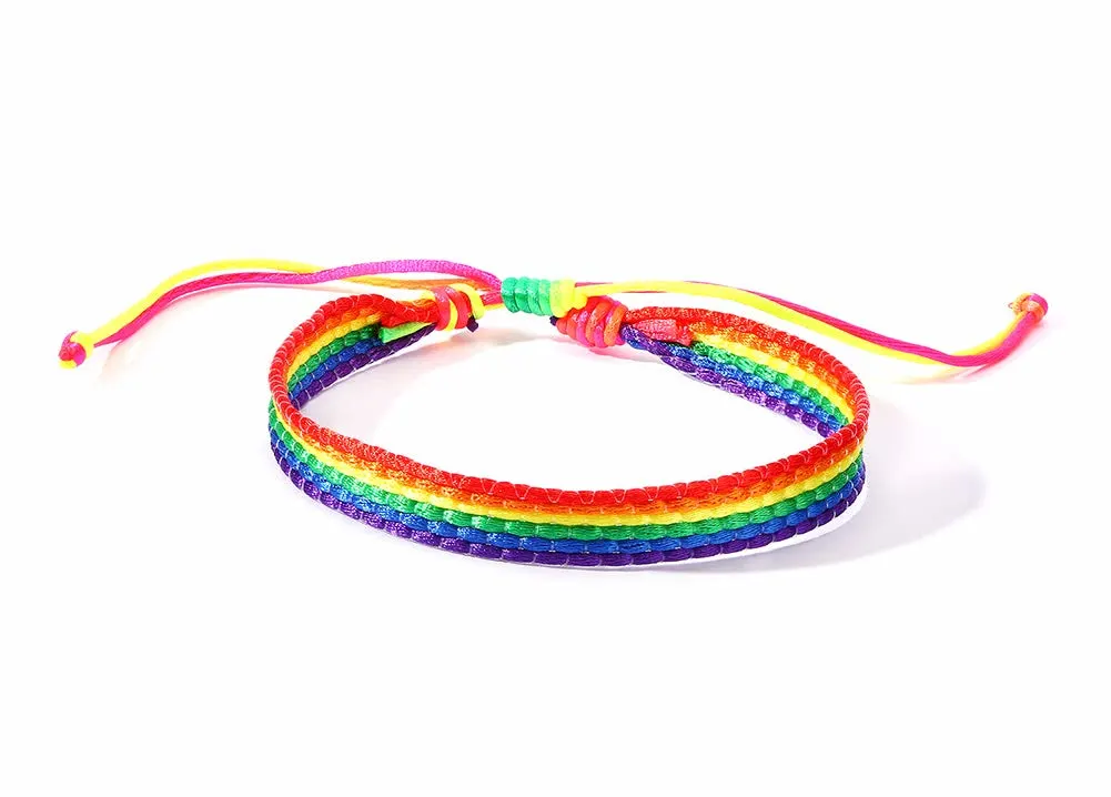 MEALGUET PRIDE JEWELRY Rainbow Wristband