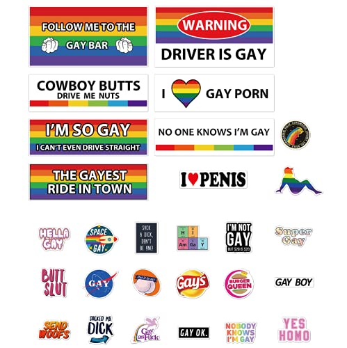 Funny Gay Prank Bumper Stickers