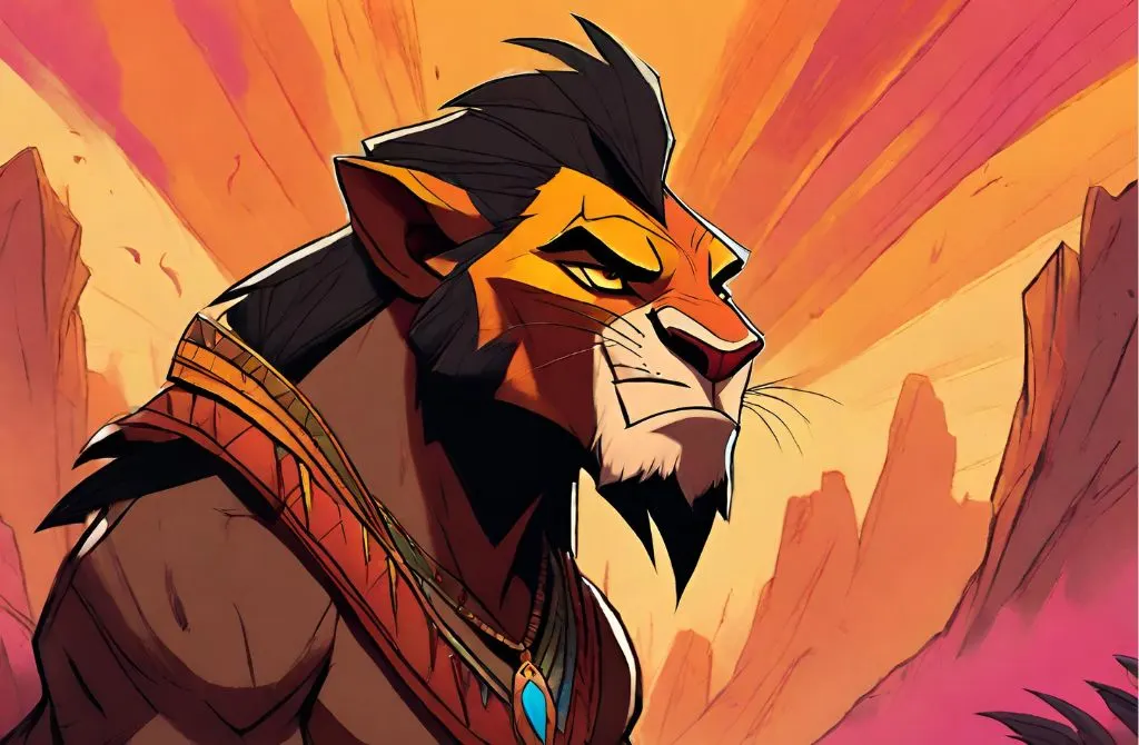 #3) Scar from Lion King - Gay Disney Villains