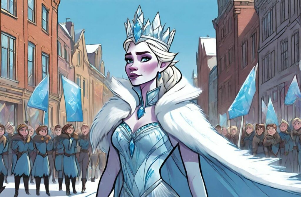 Elsa from Frozen- LGBTQ Disney Characters