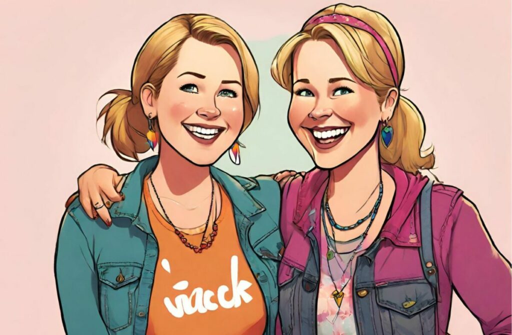LGBTQ Disney Characters - Susan and Cheryl from Good Luck Charlie