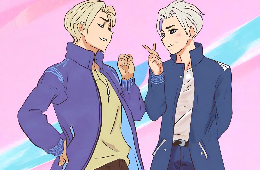 Top Ten Gay Anime Characters - #10) Yuri Katsuki & Viktor Nikiforov from Yuri!!! On Ice