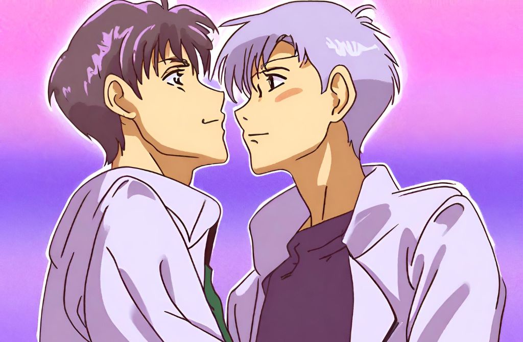 Top Ten Gay Anime Characters - #2) Kaworu Nagisa and Shinji Ikari from Neon Genesis Evangelion