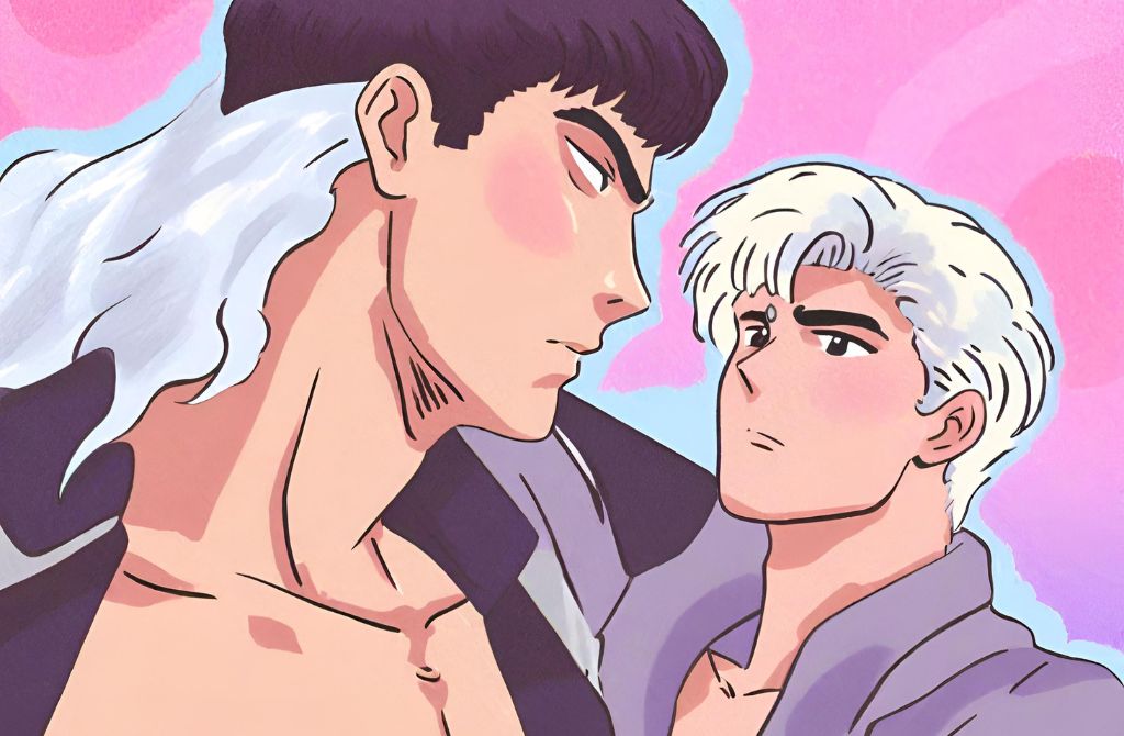 Top Ten Gay Anime Characters - #5) Guts and Griffith from Beserk