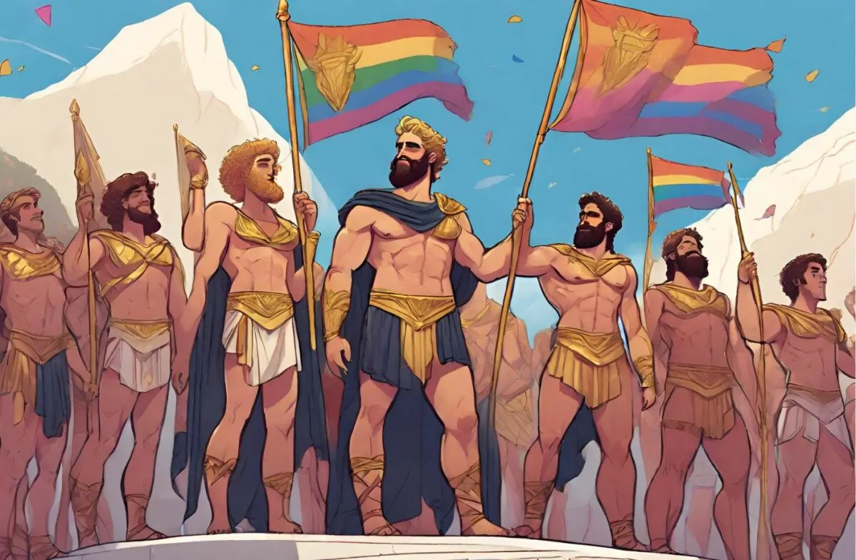 Mythology's Hidden Narratives: Discover The Top Ten Gay Greek Gods and Their Legends!